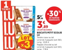 Biscuits Petit Écolier LU