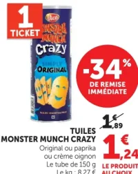 Tuiles Monster Munch Crazy