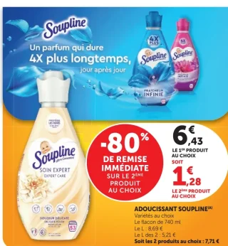Adoucissant Soupline