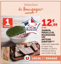 Jambon persillé de Bourgogne VPF Antoine Sabatier