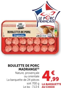 Madrange Boulette de Porc