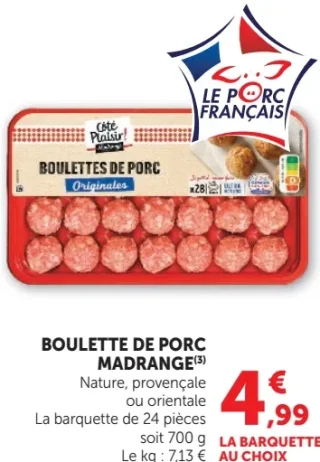Madrange Boulette de Porc