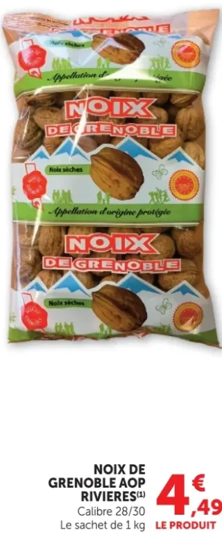 Noix de Grenoble AOP Rivières
