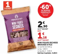 Brousse & Fils Mini Figues Séchées