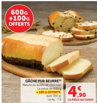 Gâche pur beurre