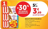 Biscuits Petit Ecolier LU