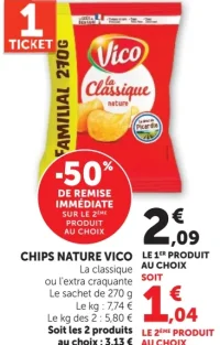Chips Nature Vico La Classique