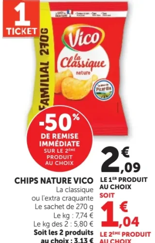 Chips Nature Vico La Classique