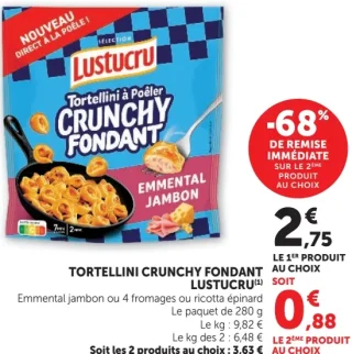 Tortellini Crunchy Fondant Lustucru