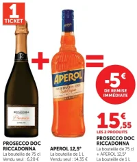 Prosecco Doc Riccadonna + Aperol 12,5°
