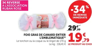 Foie gras de canard entier l'emblématique