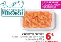 CREVETTES CUITES