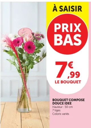 BOUQUET COMPOSE DOUCE IDEE
