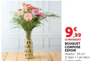 BOUQUET COMPOSE ESPOIR