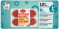 Steak haché pur boeuf Bigard
