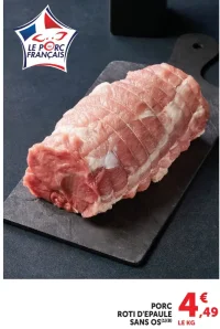 PORC ROTI D'EPAULE SANS OS