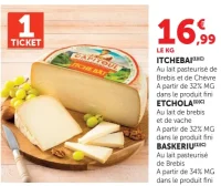 Fromage Itchebai / Etchola / Baskeriu