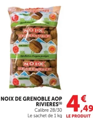 Noix de Grenoble AOP Rivieres
