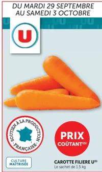Carotte Filière U