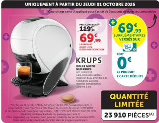 Dolce Gusto Neo Krups KP850110