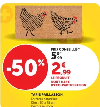 TAPIS PAILLASSON