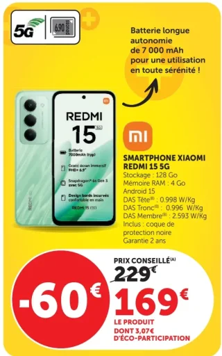 SMARTPHONE XIAOMI REDMI 15 5G