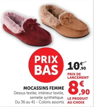MOCASSINS FEMME