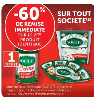 Société Roquefort / Crème