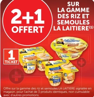 Riz et semoules La Laitière