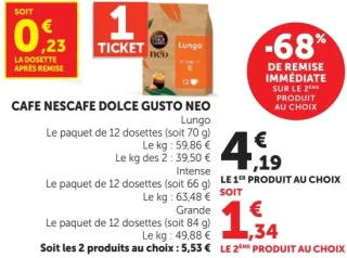 CAFE NESCAFE DOLCE GUSTO NEO