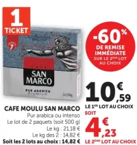 CAFE MOULU SAN MARCO