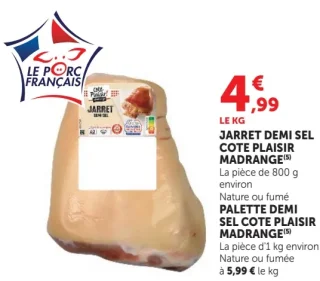 Jarret Demi Sel Cote Plaisir Madrange
