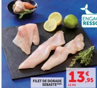 Filet de dorade sébaste