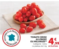 Tomate Cerise allongée ou mélangée