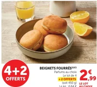 Beignets fourrés