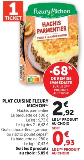 Plat Cuisine Fleury Michon