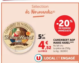 Camembert AOP Marie Harel
