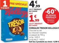 CEREALES TRESOR KELLOGG'S