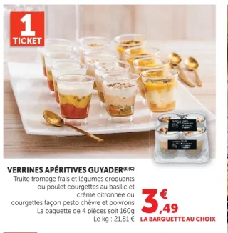 Verrines Apéritives Guyader