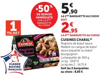 Cuisines Charal Rognons de bœuf