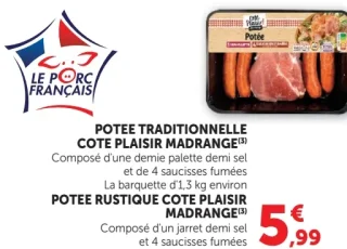 Potée traditionnelle ou Potée rustique Cote Plaisir Madrange