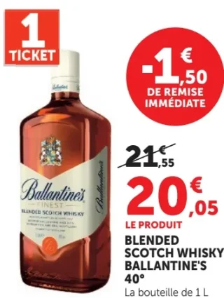 Blended Scotch Whisky Ballantine's 40°