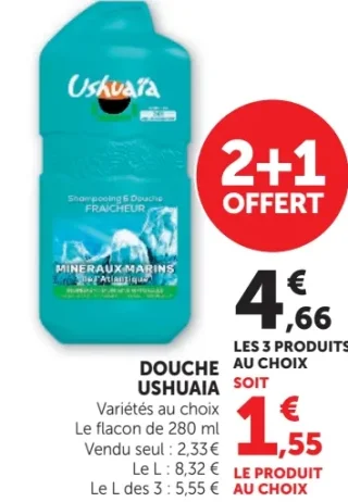 Douche Ushuaïa