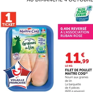 Filet de poulet Maitre Coq