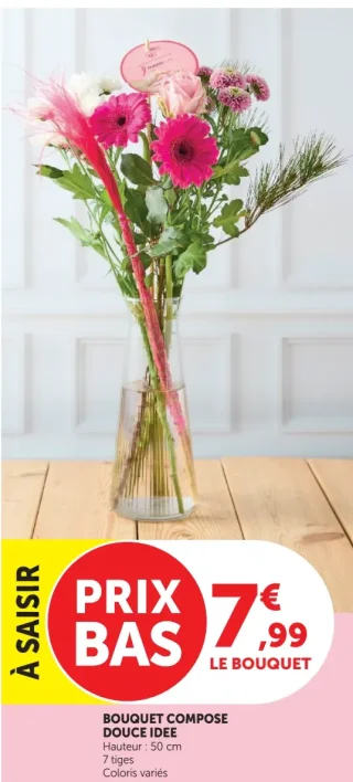 BOUQUET COMPOSE DOUCE IDEE