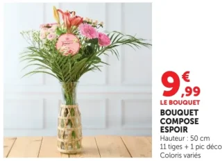 BOUQUET COMPOSE ESPOIR