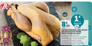 Pintade fermière Label Rouge de Loué