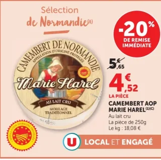 Camembert AOP Marie Harel