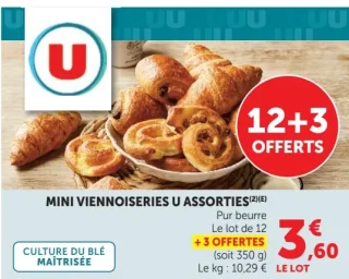 MINI VIENNOISERIES U ASSORTIES