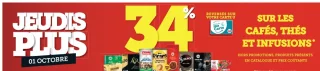 Cafés, thés et infusions